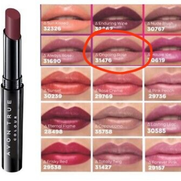 ✨FREE WITH PURCHASE OF 2000✨ Avon Lip Stylo Lipstick in Ongoing Rose - Picture 9 of 14